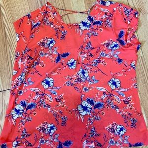 Floral print shirt